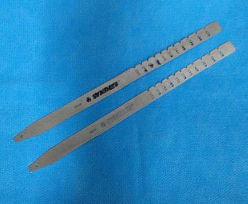 Synthes Radiographic Ruler for Tibial Nails 356.59. Lot of 2.
