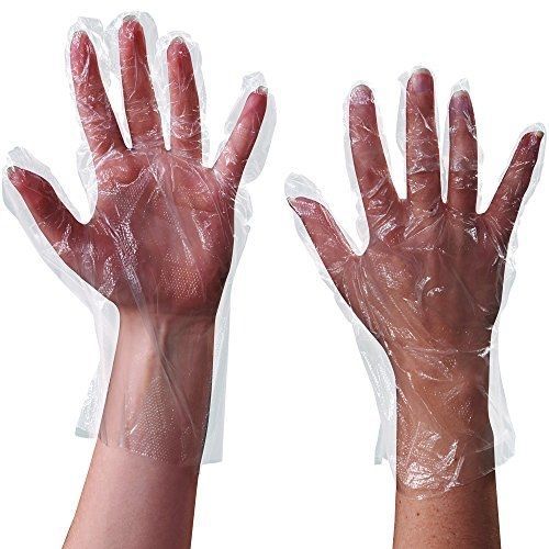 Aviditi GLV2220 Clear Poly Gloves, 1 Mil (Case of 1000)