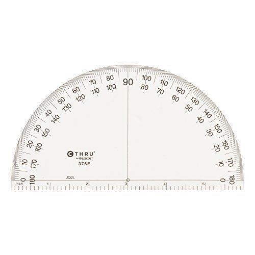 Westcott Protractor Measuring Tool (376E)