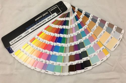 PANTONE COLOR CHART, FORMULA GUIDE, SOLID COATED, 2010