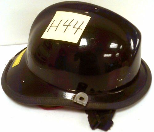 Firefighter Bunker Turn Out Gear Cairns N660c Black Helmet Reflector   H44