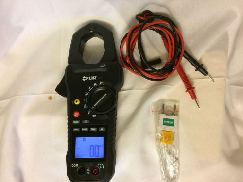 Flir cm78 industrial clamp meter true rms 1000a ac/dc with ir thermometer for sale