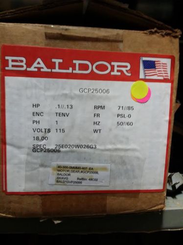 Baldor GCP25006