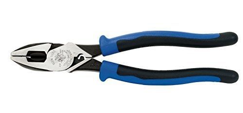 Klein tools j2000-9necrtp high-leverage side-cutting pliers-connector crimping for sale