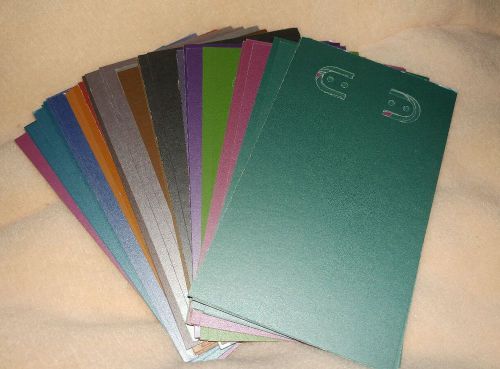 NEW Handmade Earring jewelry display card, 2x4, 37 pcs, Metallic Asst colors