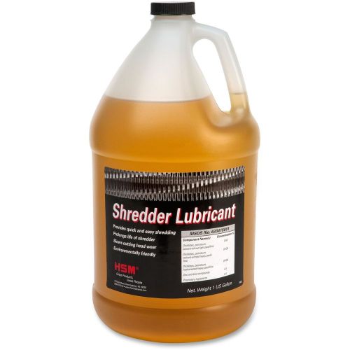 &#034;HSM 315 Shredder Lubricant, quart Amber Shredder Accessories 315 1013903185&#034;