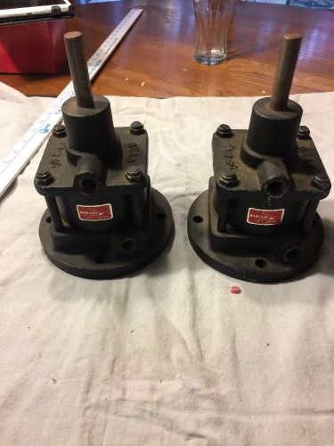 Pair Of 1950-60&#039;s Mead USA Pneumatic Air Cylinder