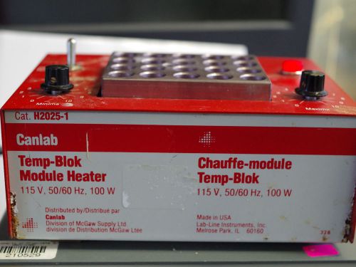 Baxter Canlab Heater Lab-Line Model H2025-1 Multi-Block Heater