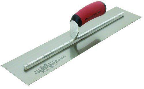 Marshalltown mxs20d 20&#034; x 4&#034; xtralite finishing trowel w/curved durasoft handle for sale