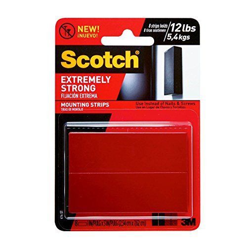 Scotch 414P-ST Extremely Strong Mounting Strips