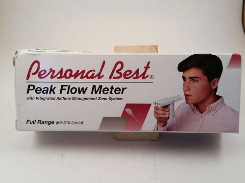 NEW IN BOX - RESPIRONICS FULL RANGE PERSONAL BEST PEAK FLOW METER