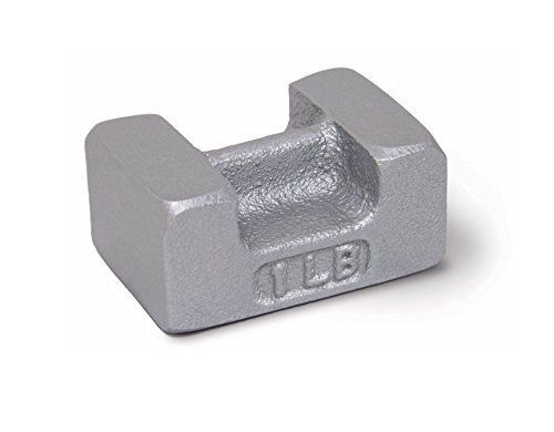 Rice lake cast iron astm class 7 painted grip handle test weight, 1lbs mass for sale