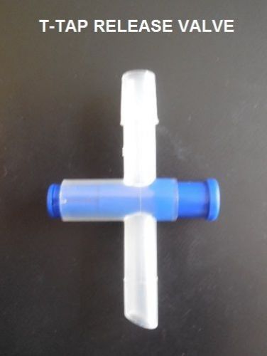 T-TAP RELEASE VALVE - Plastic - Non-Sterile - 25
