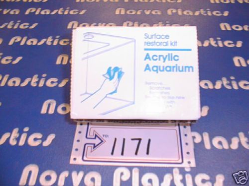 (1171) aquarium polish kit for sale
