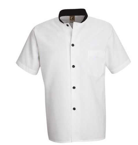 CHEF DESIGNS WHITE COOK SHIRT (STYLE #SP04WH2) - SIZE 3XL