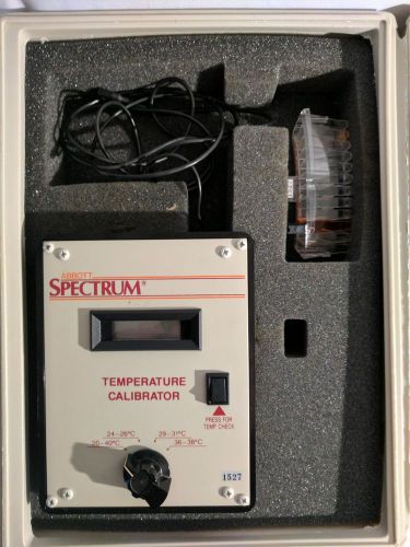 Abbott Spectrum Temperature Calibrator 1366