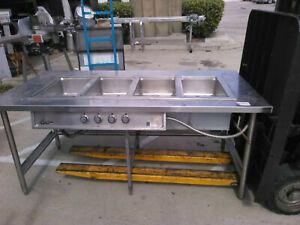 Wells Drop-In 4 Compartment Steam Table**** NO RESERVE*** MAKE OFFER***