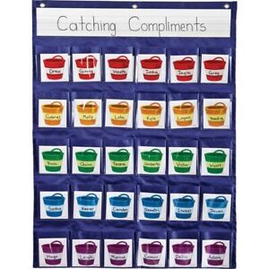 Carson Dellosa Education Reinforcement Pocket Chart - Skill Learning: Chart - 1