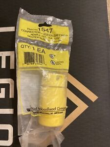 DANIEL WOODHEAD 15A 125v electrical plug1547