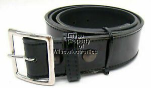 Gould &amp; Goodrich 36&#034; High Gloss Black Leather Garrison 1 3/4&#034; Pants Duty Belt