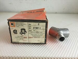 KILLARK EYMF-1 1/2&#034; CAPPED ELBOW EXPLOSION PROOF BOX OF 5..17