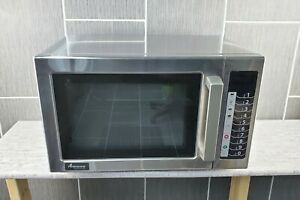 Amana RCS10TS 1000W Commercial Microwave Oven w Touch Pad 1.2 cu ft