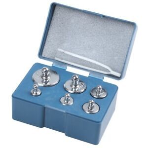 6Pcs 100g 50g 2x20g 10g 5g Grams Precision Calibration Weight Digital M6V3