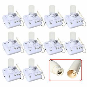 1-10 Dental Ultrasonic Scaler Unit Auto-water Supply 2 Bottles fit DTE SATELEC