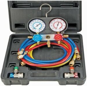 Pittsburgh Automotive A/C Manifold Gauge Set R-134A