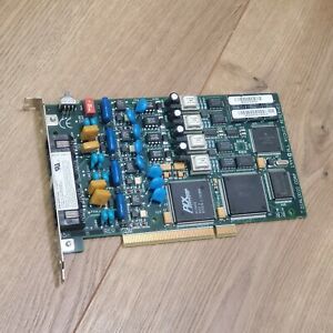 Dialogic D/4PCI 4-port analog voice fax modem processing card 04-2488-01