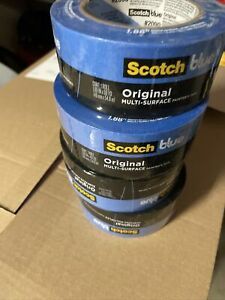 Scotch blue painters tape 4 Rollssss L@@k!!!