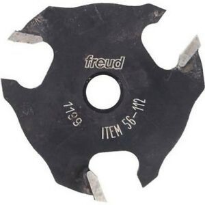 Freud 56-112 1/4-Inch 3-Wing Slot Cutter for 5/16 Router Arbor