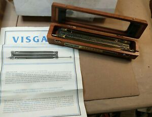 VISGAGE Pocket Viscosity Comparator Centistokes 38 Louis C. Eitzen CO.