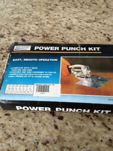 Northern Industrial Tools Power Punch Kit, item # 14572