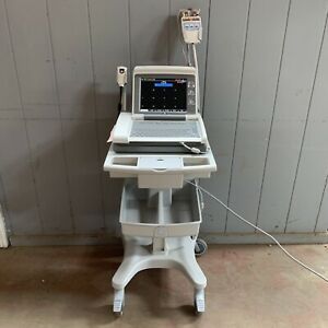 GE Mac 5500 HD Resting EKG ECG System w/ CAM HD and Cart
