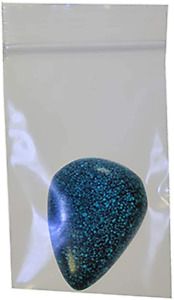 uGems 2&#034; X 3&#034; 6 Mil Puncture Resistant Clear Recloseable Resealable Zipper Bags,
