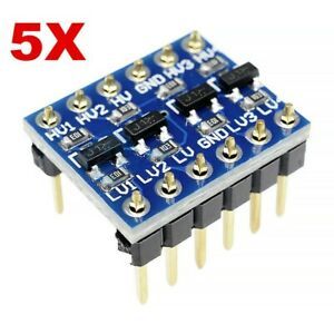 4 channel Level Logic Converter For Arduino I2C Kit Parts Steps Up Hot Sale