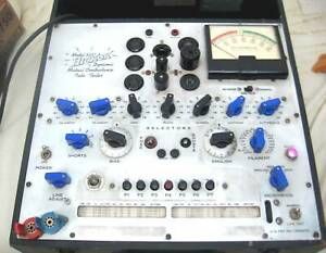 HICKOK 533A VACUUM TUBE TESTER CHECKER WITH MANUAL