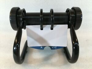 ROLODEX 66704 Open Rotary Card File Holds 500 Cards 2-1/4&#034; x 4&#034; A-Z Tabs