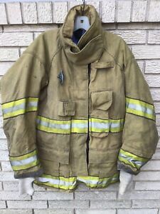 MFG 2003 44” ~ 38” x 32” CAIRNS DRD Firefighter Turnout Bunker JACKET FIRE