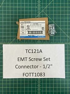 Thomas &amp; Betts Steel City 1/2&#034; EMT Set Screw Connector