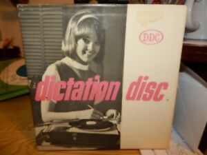 Dictation Discs Set Of 4 Great Condition  Set # 430 DDC