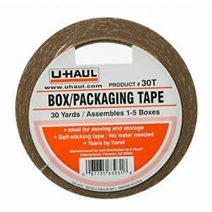 U-Haul Moving Box Paper Tape (Ideal for Moving, Packing, Storage Boxes) - 30