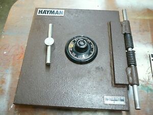 Hayman Heavy Duty Floor Safe DOOR only. Weighs 37lb.Need combo set. S/N 30409