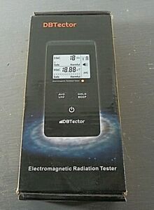 EMF Meter Radiation Detector Electromagnetic Tester Digital Reader DBTector NIB