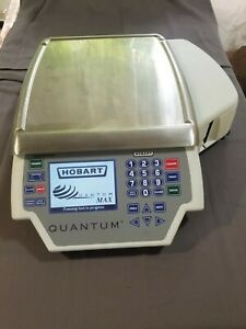 Hobart Quantum Max ML-029238-BJ Commercial Deli Touchscreen Scale +Label Printer