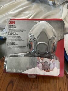 3M 62093HA1-C Valved  Lead Paint Removal Respirator, Dual Cartridge - Medium