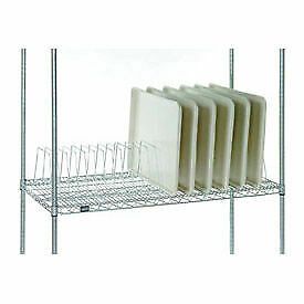 Tray Drying Rack 12&#034;L x24&#034;D x 8-1/2&#034;H Poly-Z-Brite TR1224Z  - 1 Each