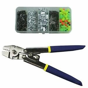 Shaddock Fishing Wire Leader Rope Hand Crimping Pliers Tools Set for Copper a...