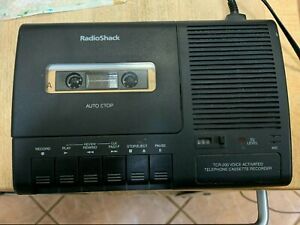 Vintage Radio Shack TCR-200 Voice Activated Telephone Cassette Recorder